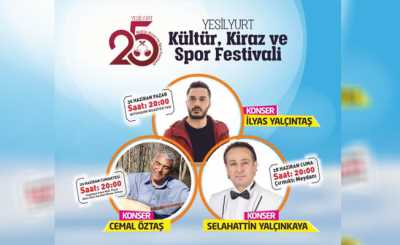 25. YEŞİLYURT KİRAZ KÜLTÜR VE SPOR FESTİVALİ